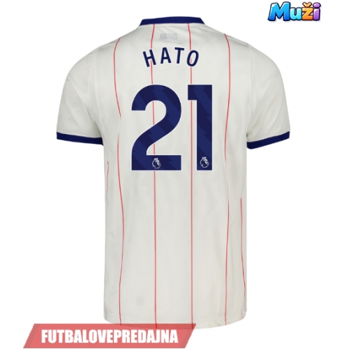 Lacne Muži Futbalové dres Chelsea Jorrel Hato #21 2026-27 Krátky Rukáv - Tretina
